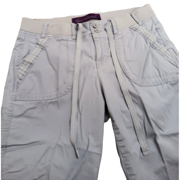 Gloria Vanderbilt Gray Capri Pants Size 4P Angelina - Picture 3 of 9